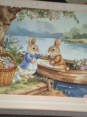 1000 Piece Jigsaw Puzzle Bunnies by the Brook Artwork by Corinne Haig BRAND NEW